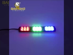 Available Fancy Light Bar 18 LED Module Lamp Red Blue Flashing Bike Decoration
