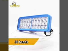 30 Bead plastic White Yellow Flash Available Bike Fog Light For CG125