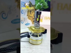 H4 H7 H11 9005 9006 Metal White Flash Luces Light LED Headlight Auto Parts