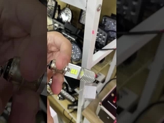 16W White Metal Bulb Mini Driving LED Light H4 BA20D Bike Headlight