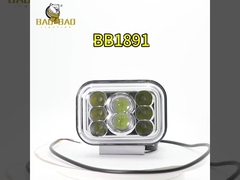 New Arrivals 8 Beads 80V White Yellow Metal Motorcycle LED Fog Light