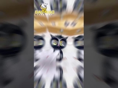 Owl Shape Aluminum White Yellow Dual Color Motorbike LED Fog Light