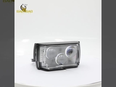 80V 3 Beads Metal Dual Color Flashing Red Blue Motorycylce LED lucency spotlight