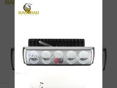 Warning Light Red Blue Strobe Metal Headlight Bulb For Motorcycle Fog Light