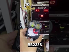 Frog Shape Devil Eyes White Yellow Luces Fog Lights Aluminum 12-80V Motorcycle Lights