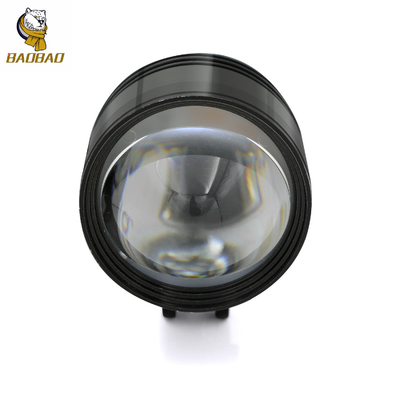 Aluminum Casing Yellow White Flash 24V Motorcycle LED Spotlight