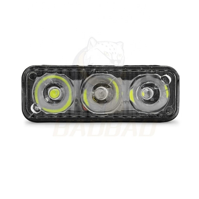 3 LED Turning Lamp 9W Steady Flash Waterproof Light For Motorcycle
