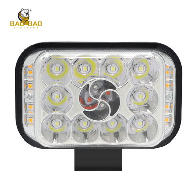 3 Inch Red Blue Flash 80V Motorcycle Headlight LED Projector Light