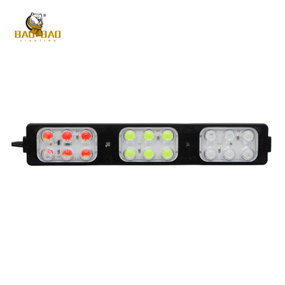 Fancy Light Bar 18 LED Module Lamp Red Blue Flashing Bike Decoration