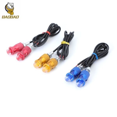Mini Fancy Light Red Blue Yellow Green Aluminum HONDA Bike Decoration