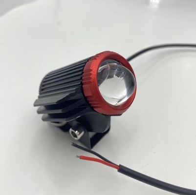 80V Aluminum White Yellow Flash Mini LED Lens Headlight Fog Light Available