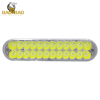 24 Beads Super White Metal 80V High Beam Motorcycle Light For CG LED Headlight