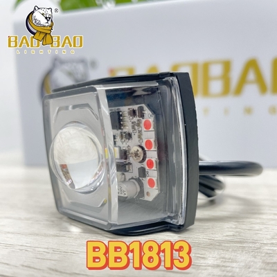1 LED Motorcycle LED Multi Color Mini Light Lucency Motorbike Spotlight
