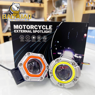 Luces Lights Projector Lamp White Yellow RGB Fog Lights For Motorycle Motos